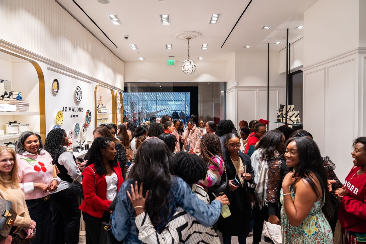 Women connecting at a Luxury State of Mind event